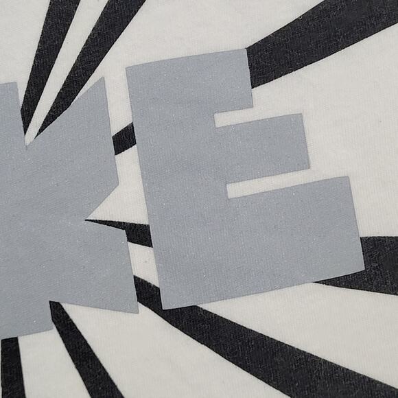 NIKE Pinwheel Crop-Top Hoodie Womens M/L 20x20 Baggy Boxy Lightweight Knit - Picture 8 of 12